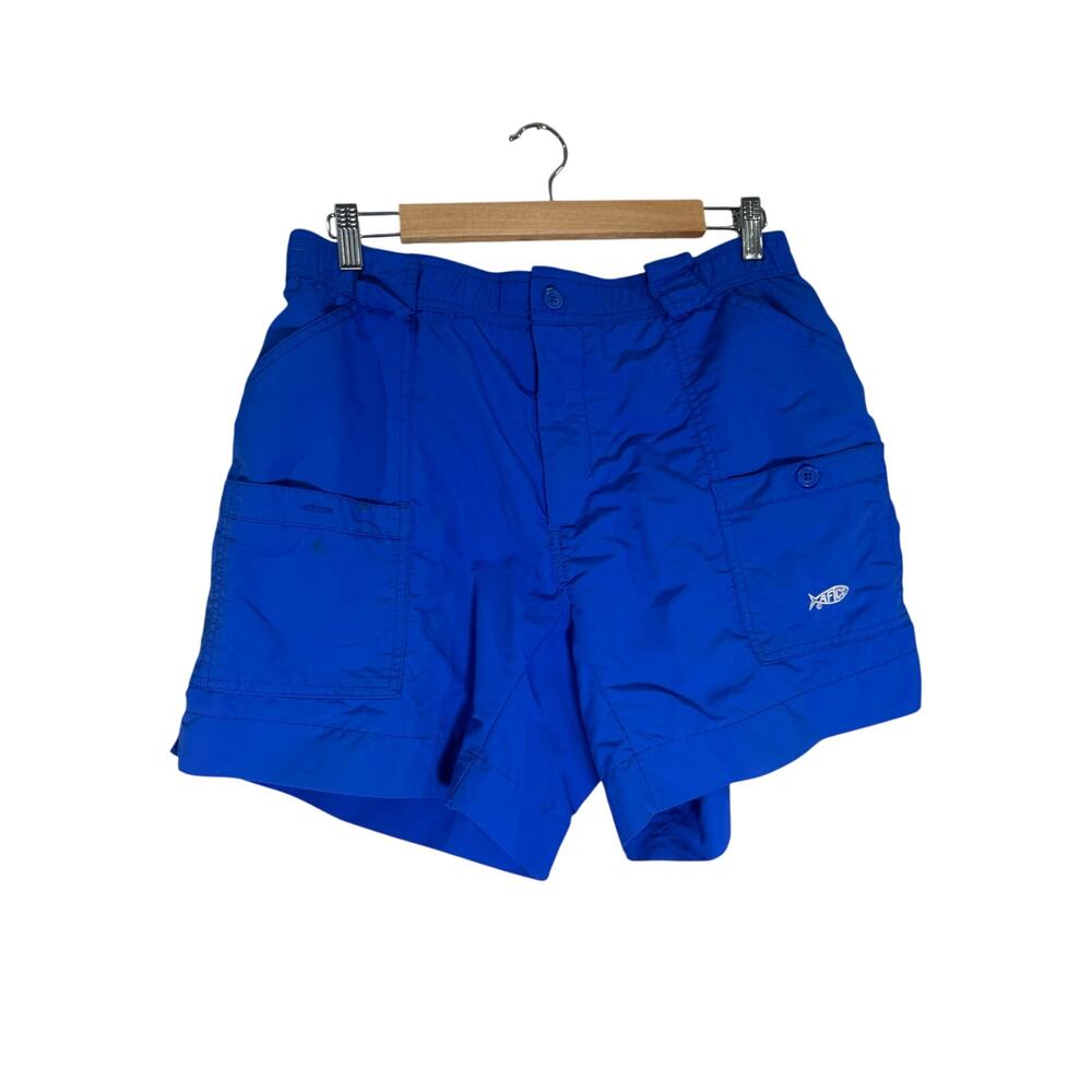 AFTCO blue Fishing Shorts Size 34